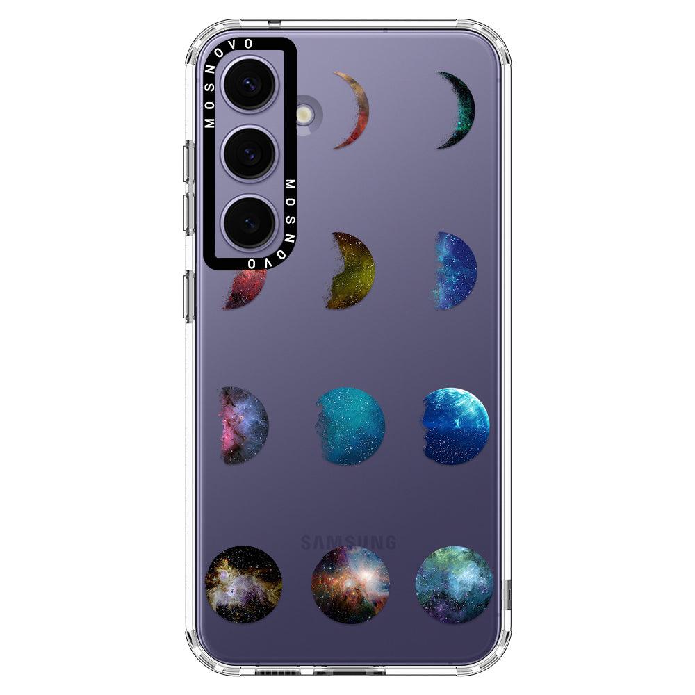 Moon Phase Phone Case - Samsung Galaxy S24 Case - MOSNOVO