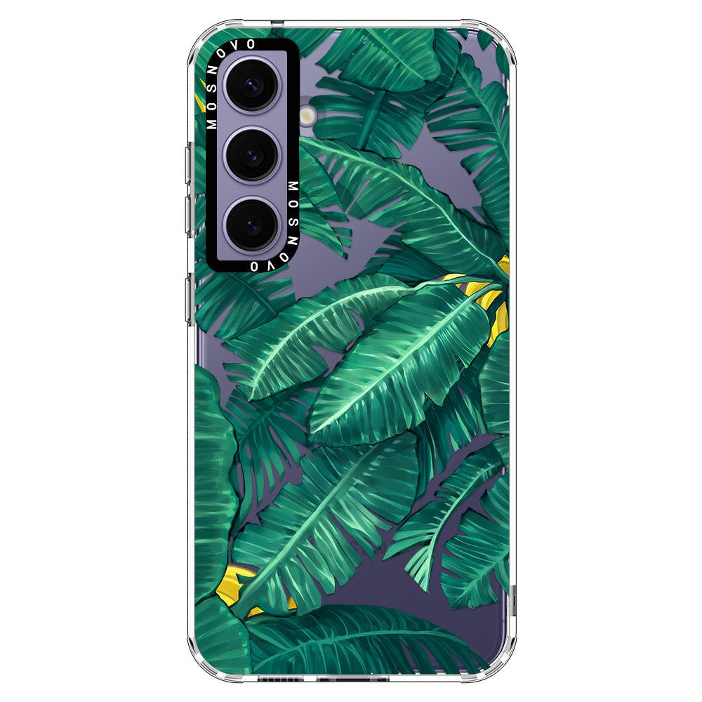 Banana Leaf Phone Case - Samsung Galaxy S24 Case - MOSNOVO