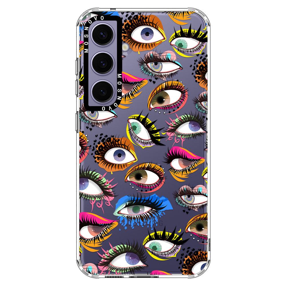 Art of Eyes Phone Case - Samsung Galaxy S24 Plus Case - MOSNOVO