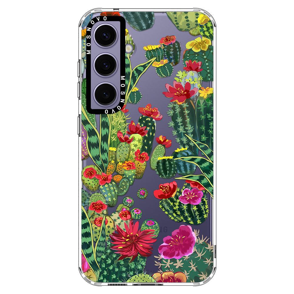 Cactus Garden Phone Case - Samsung Galaxy S24 Case - MOSNOVO