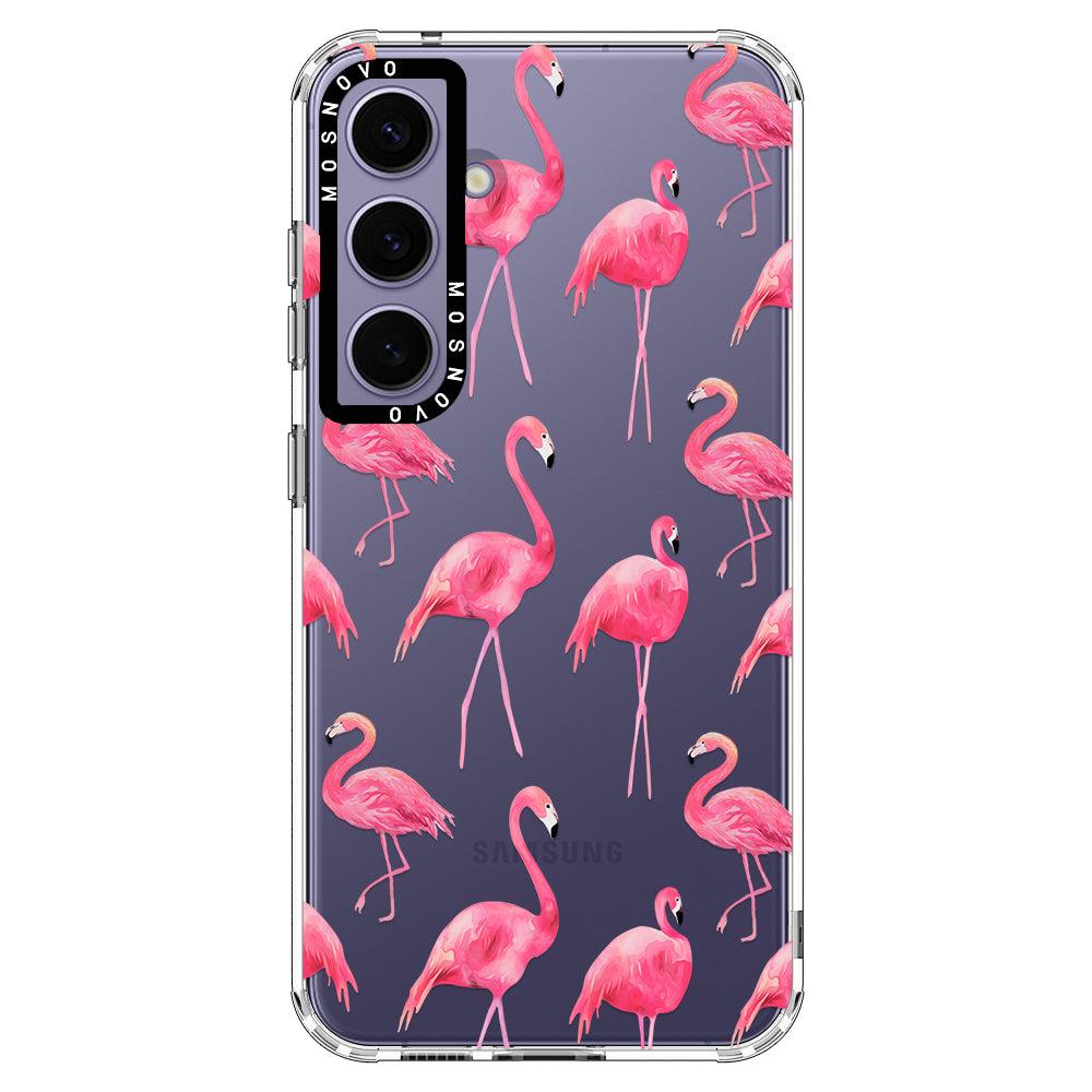 Flamingo Phone Case - Samsung Galaxy S24 Plus Case - MOSNOVO