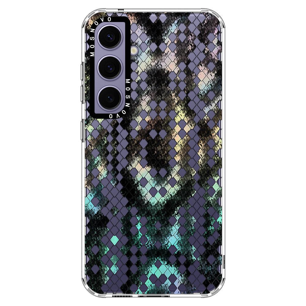 Rainbow Snake Print Phone Case - Samsung Galaxy S24 Case - MOSNOVO