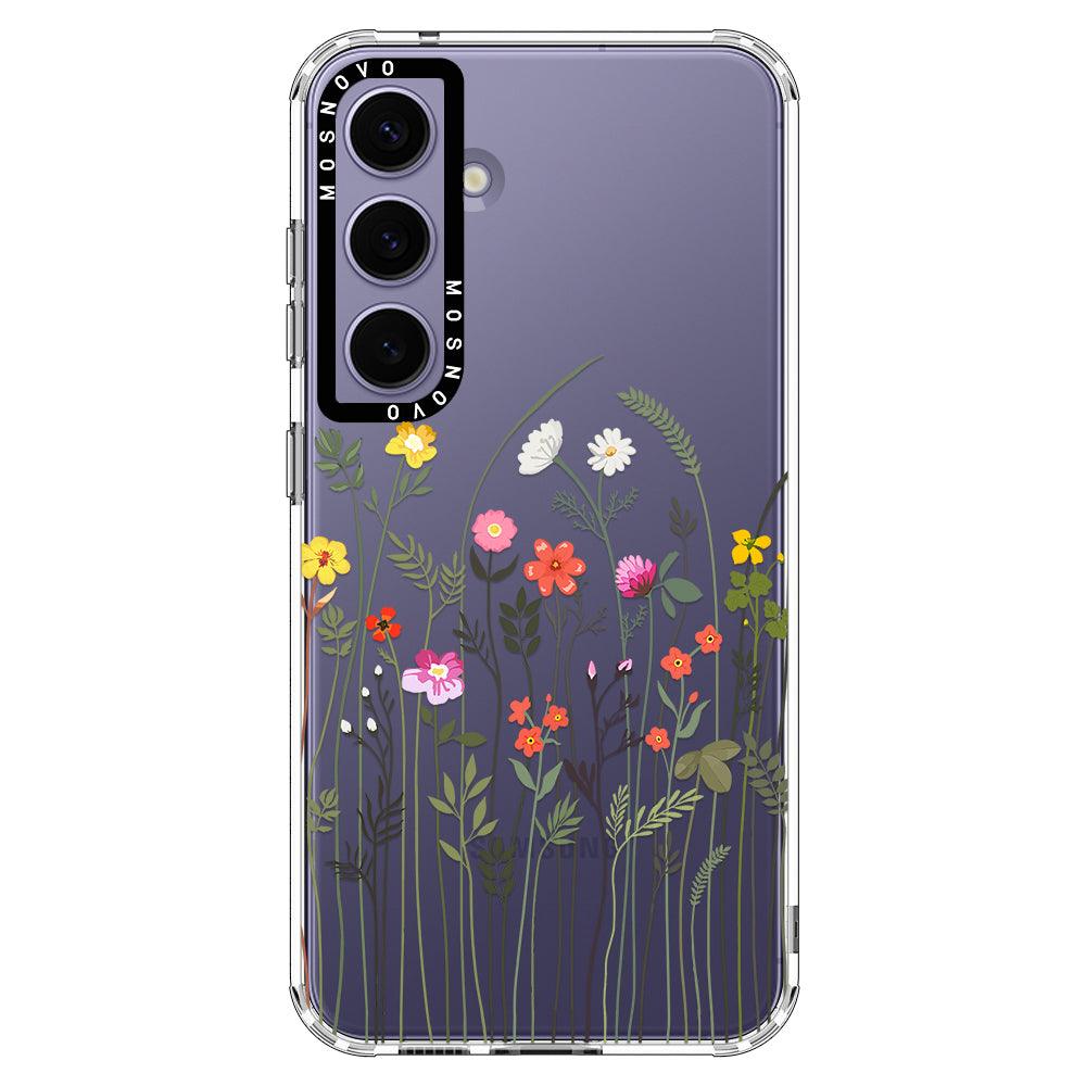 Spring Wildflower Phone Case - Samsung Galaxy S24 Plus Case - MOSNOVO