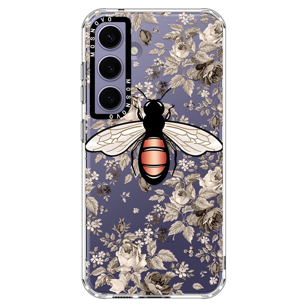 Vintage Bee Phone Case - Samsung Galaxy S24 Plus Case - MOSNOVO