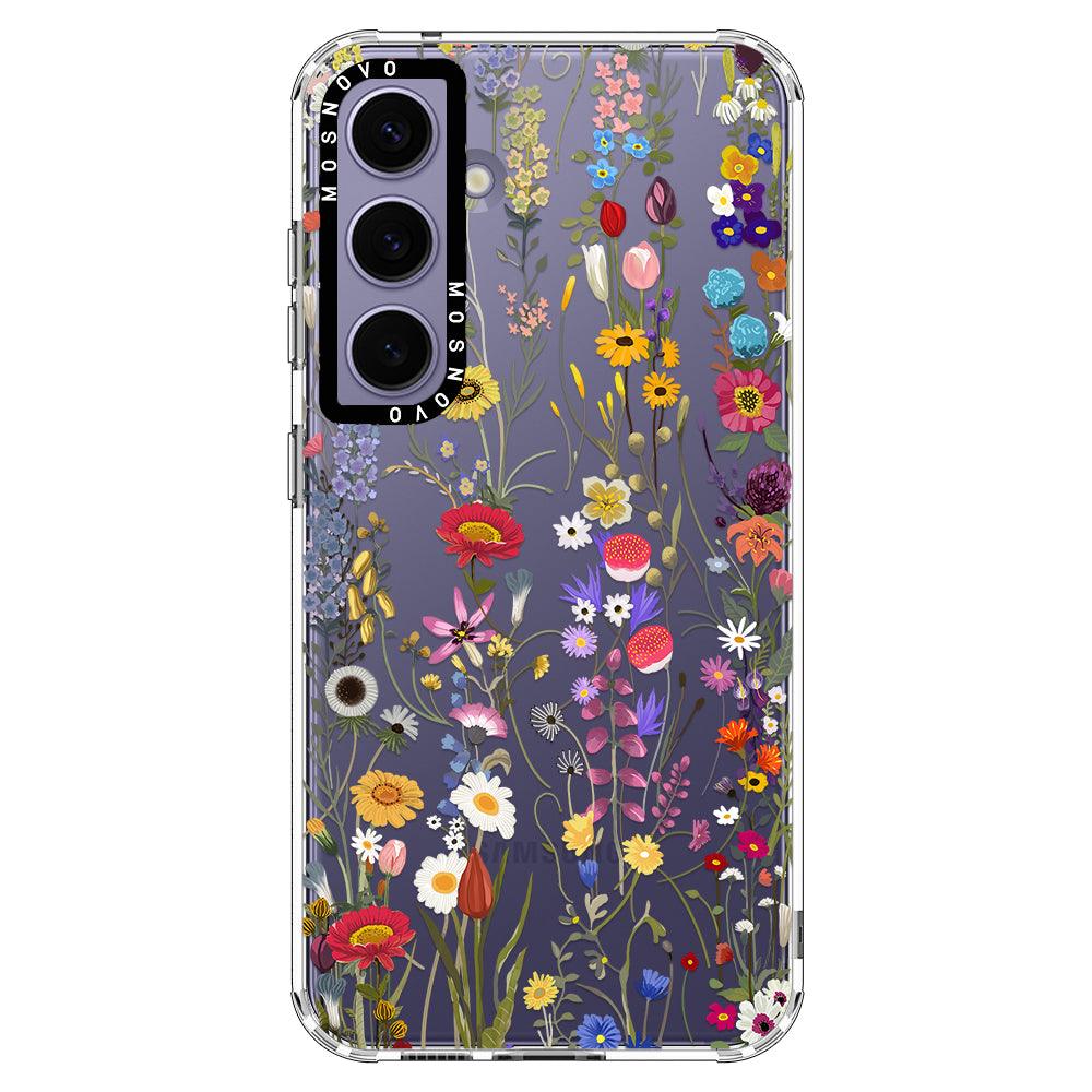 Wildflower Meadow Phone Case - Samsung Galaxy S24 Case - MOSNOVO