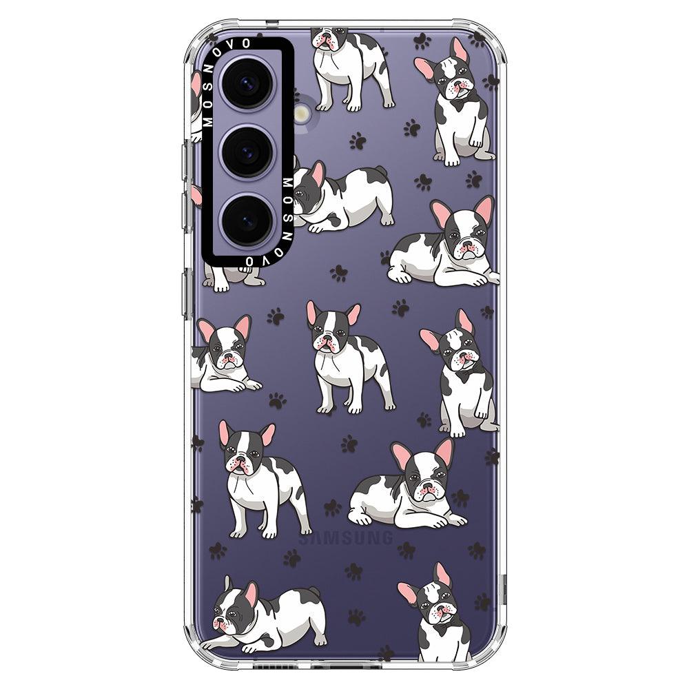 French Bull Dog Phone Case - Samsung Galaxy S24 Plus Case - MOSNOVO