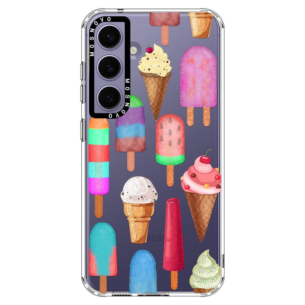 Ice Cream Phone Case - Samsung Galaxy S24 Plus Case - MOSNOVO