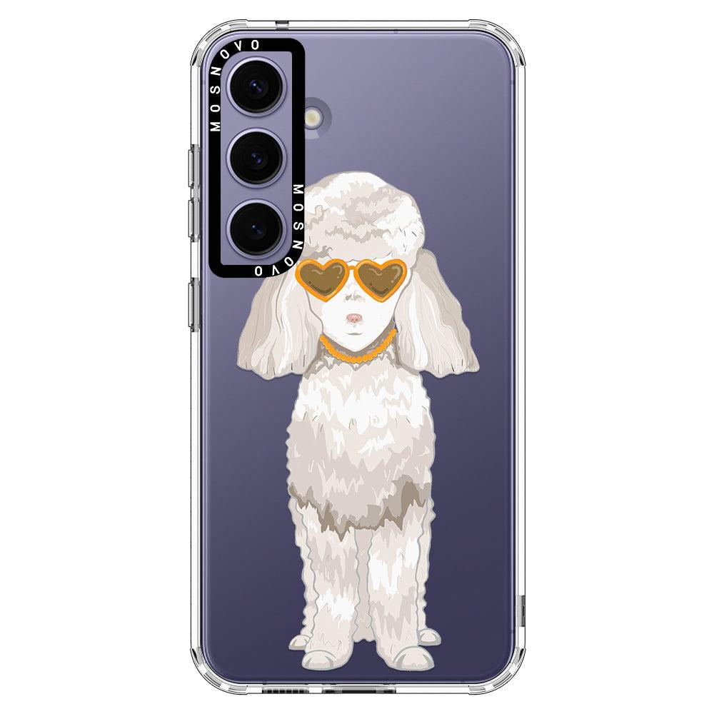 Elegant Poodle Phone Case - Samsung Galaxy S24 Case - MOSNOVO