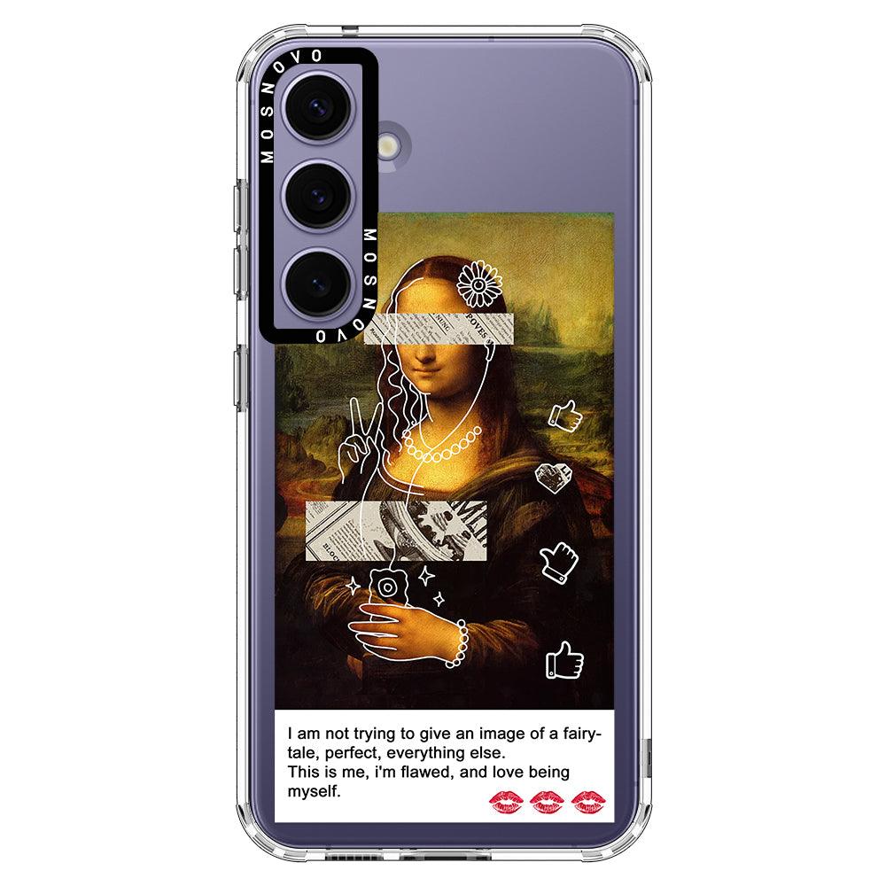 Selfie Artwork Phone Case - Samsung Galaxy S24 Case - MOSNOVO