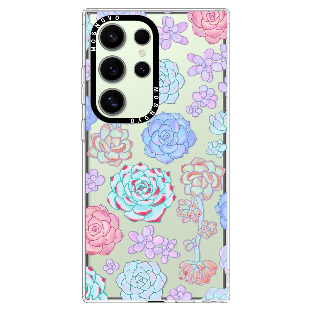 Succulents Phone Case - Samsung Galaxy S24 Ultra Case