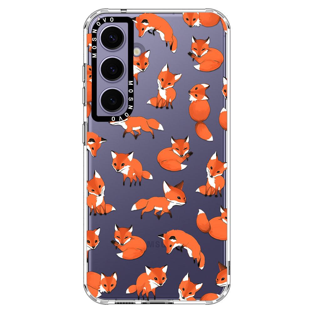 Cute Fox Phone Case - Samsung Galaxy S24 Plus Case - MOSNOVO