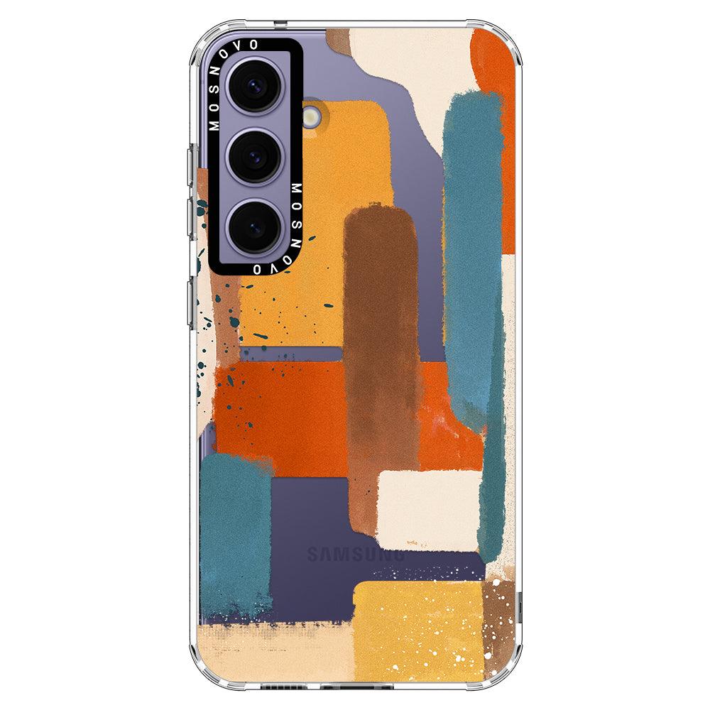 Brush Art Phone Case - Samsung Galaxy S24 Case - MOSNOVO