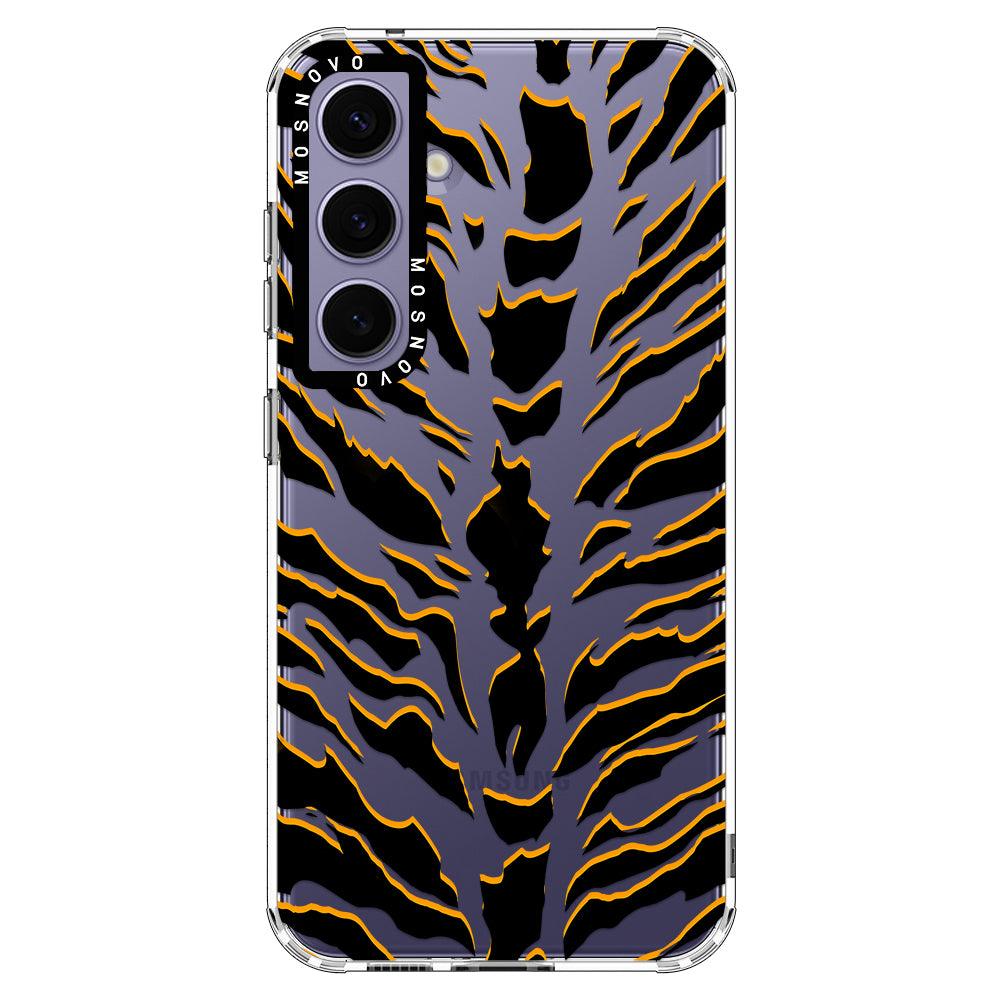 Tiger Print Phone Case - Samsung Galaxy S24 Case - MOSNOVO