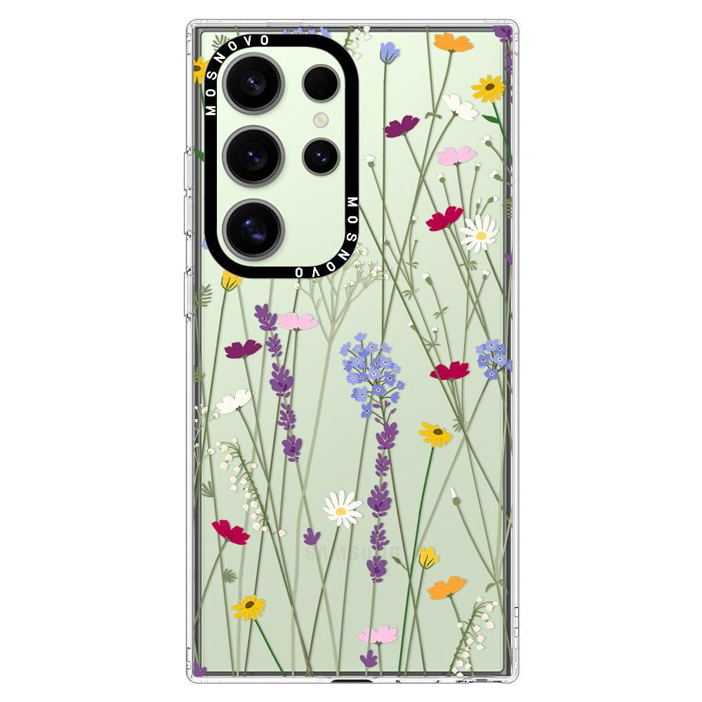 Floral Garden Phone Case - Samsung Galaxy S24 Ultra Case - MOSNOVO