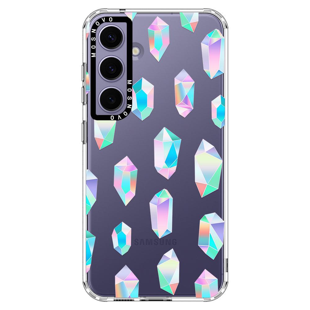 Crystal Gradient Diamond Phone Case - Samsung Galaxy S24 Plus Case - MOSNOVO