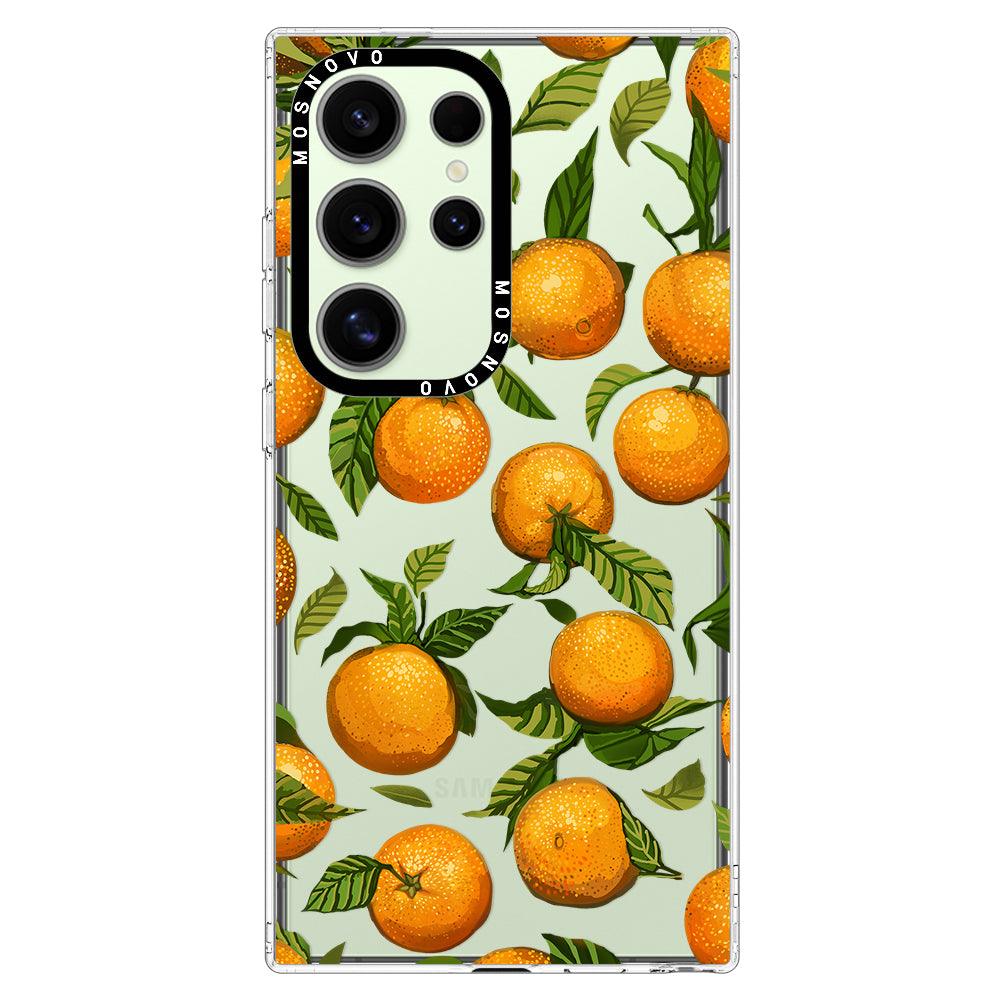 Tangerine Phone Case - Samsung Galaxy S24 Ultra Case - MOSNOVO