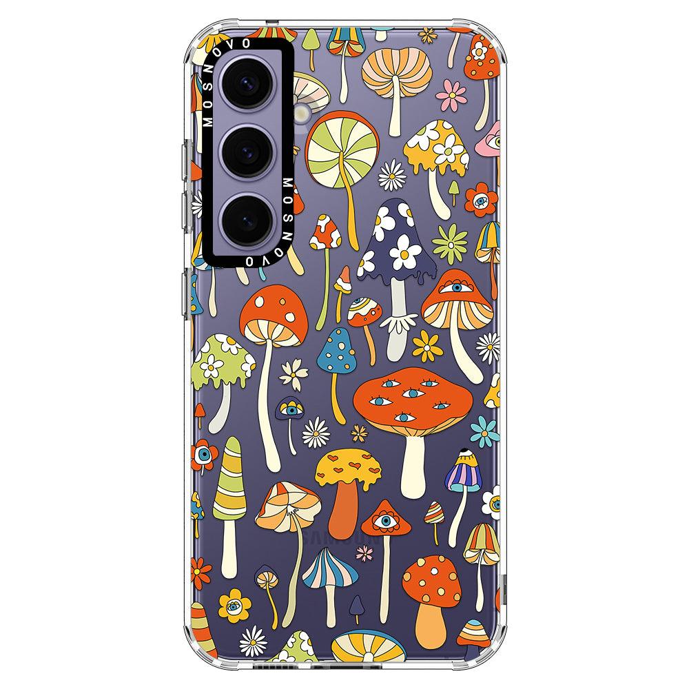 Mushroom Art Phone Case - Samsung Galaxy S24 Case