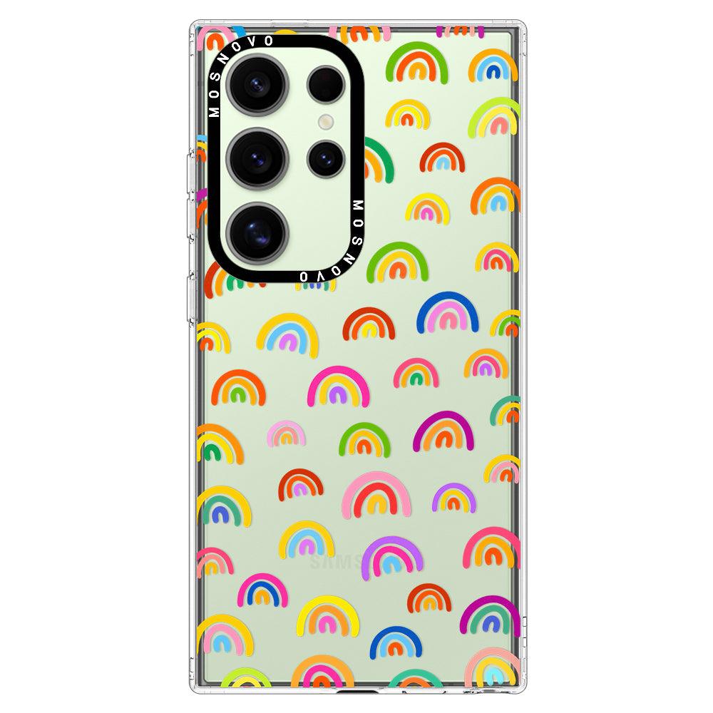 Aesthetic Rainbow Phone Case - Samsung Galaxy S24 Ultra Case - MOSNOVO