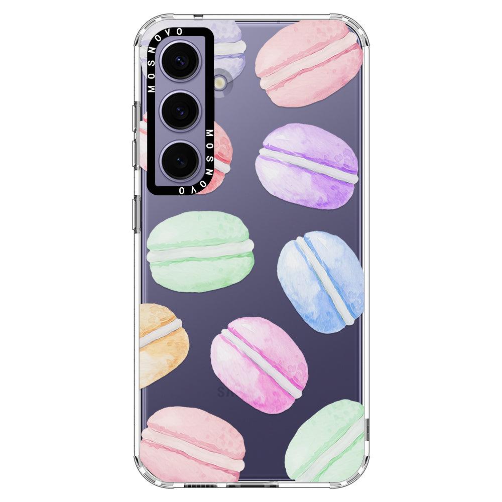 Pastel Macarons Phone Case - Samsung Galaxy S24 Plus Case - MOSNOVO