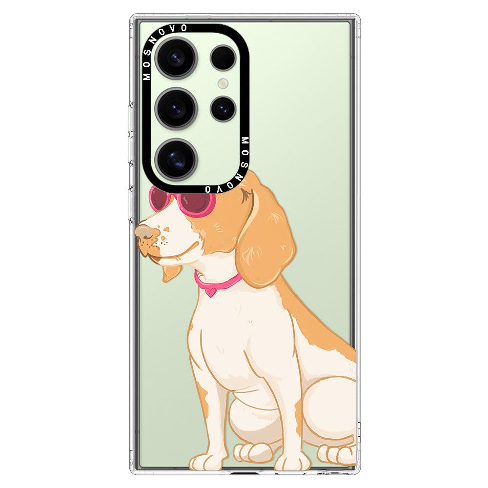 Cute Beagle Phone Case - Samsung Galaxy S24 Ultra Case - MOSNOVO