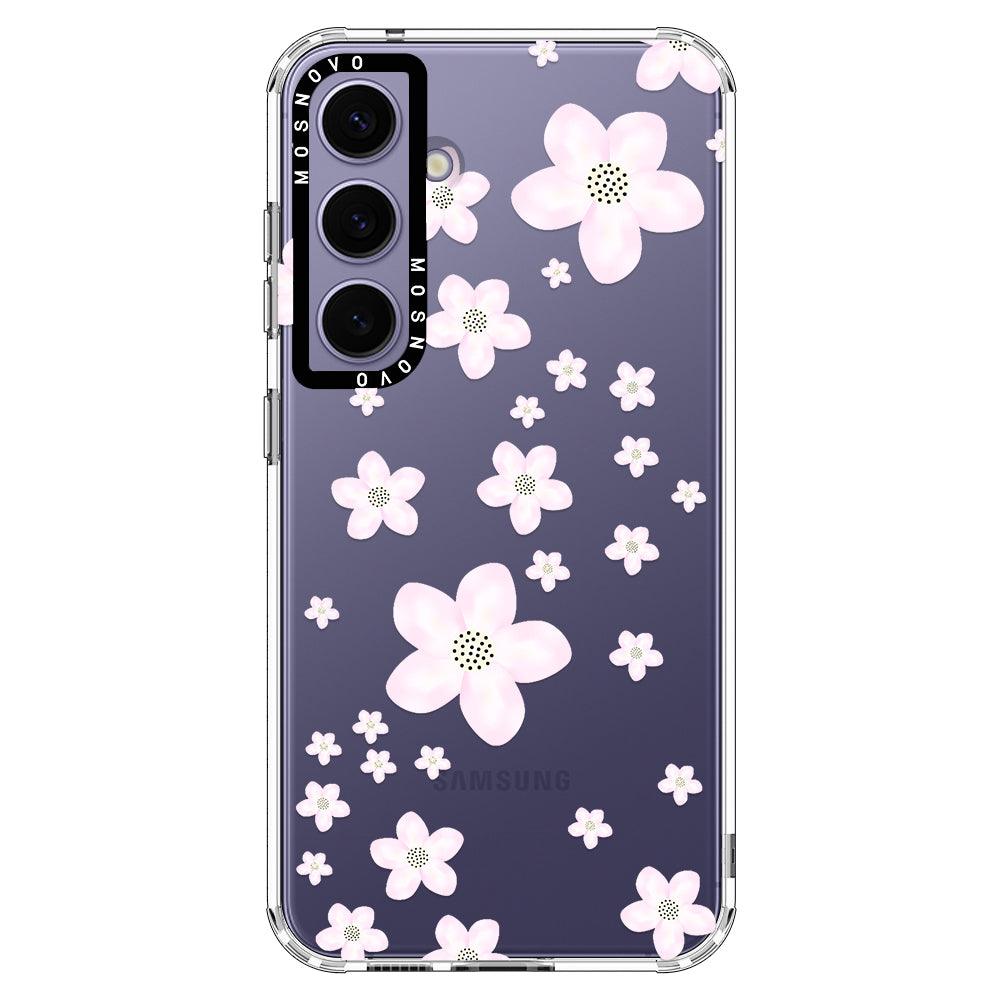 Pink Cherry Blossoms Phone Case - Samsung Galaxy S24 Case - MOSNOVO