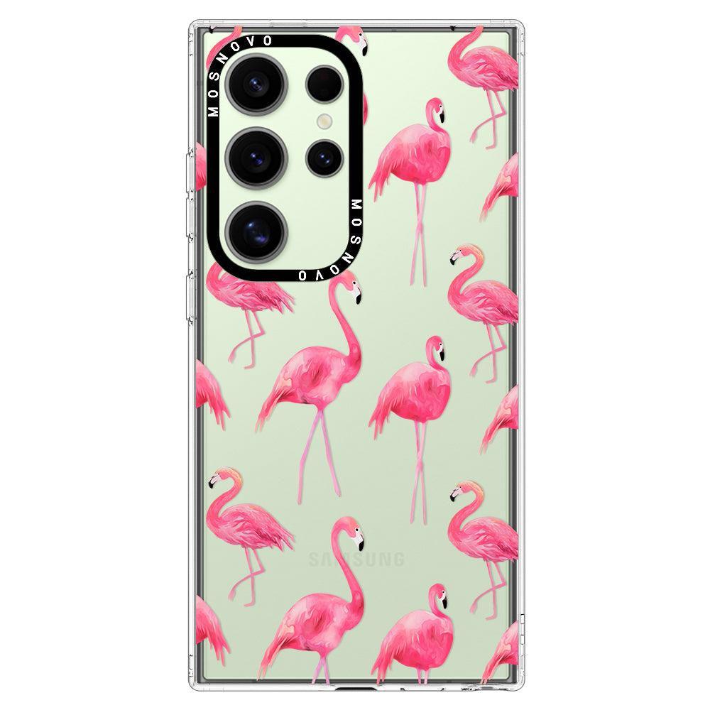 Flamingo Phone Case - Samsung Galaxy S24 Ultra Case - MOSNOVO