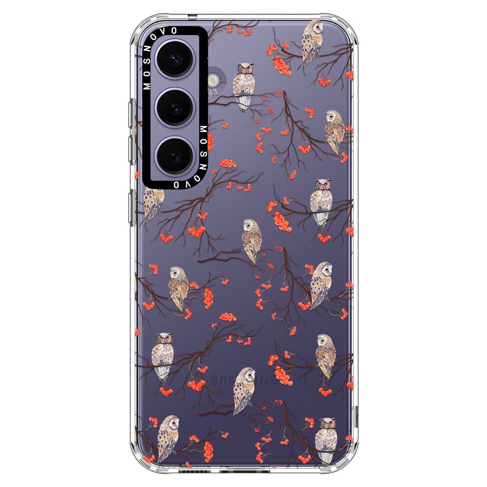 Owl Phone Case - Samsung Galaxy S24 Plus Case - MOSNOVO