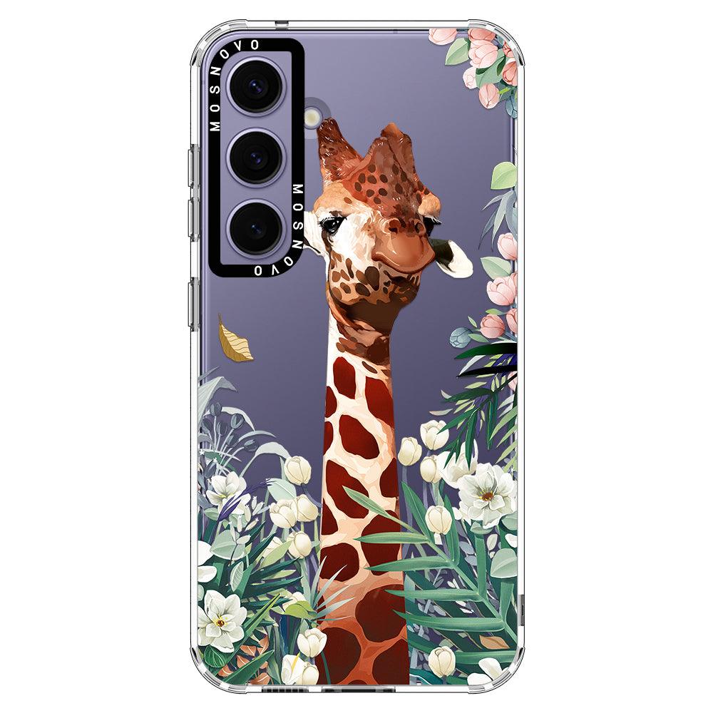 Giraffe Garden Phone Case - Samsung Galaxy S24 Plus Case - MOSNOVO