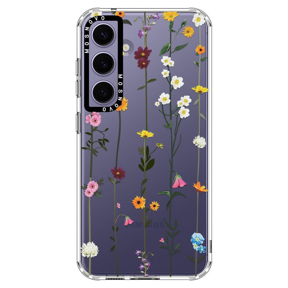 Wild Flowers Floral Phone Case - Samsung Galaxy S24 Case - MOSNOVO