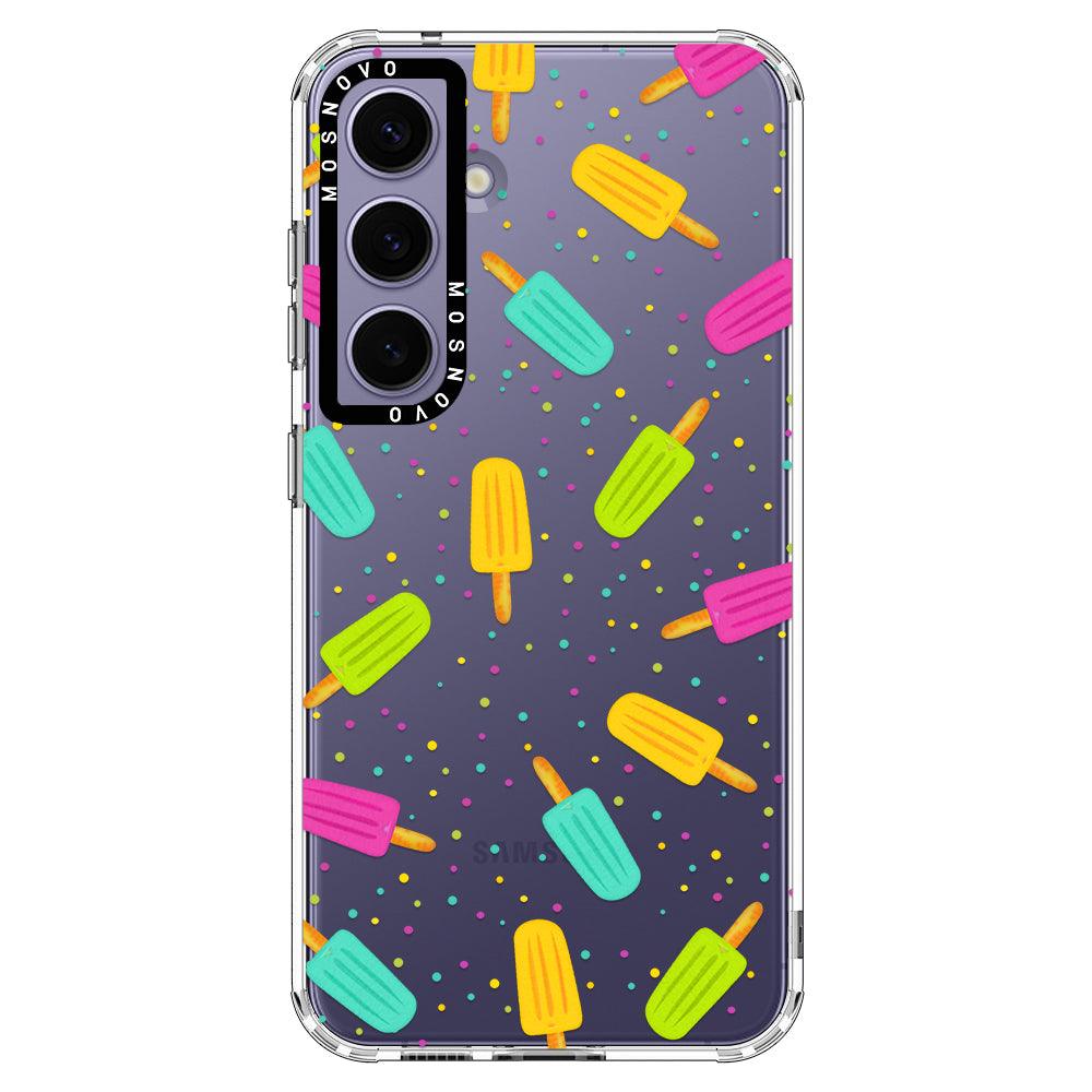 Rainbow Ice Pop Phone Case - Samsung Galaxy S24 Plus Case - MOSNOVO