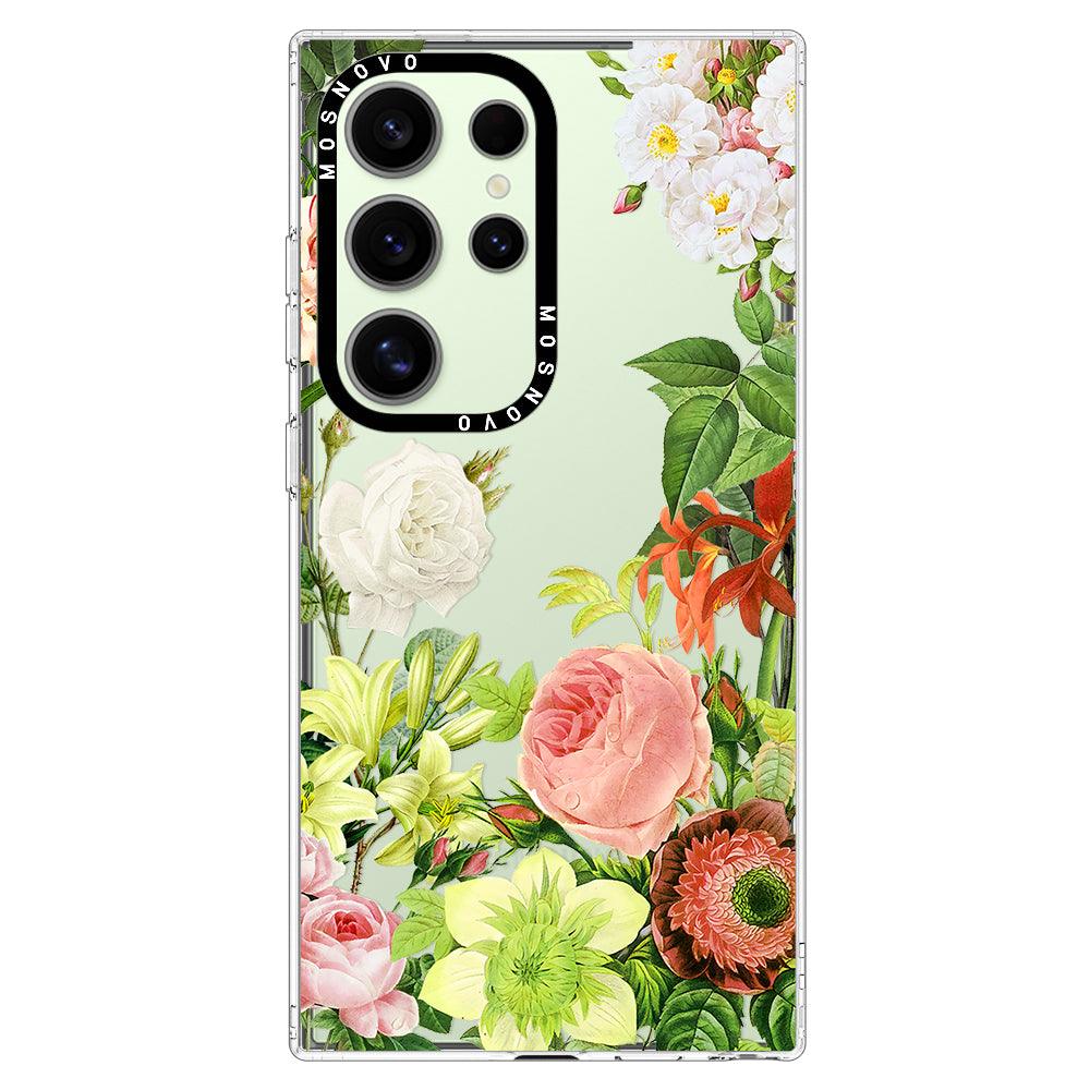 Botanical Garden Phone Case - Samsung Galaxy S24 Ultra Case - MOSNOVO