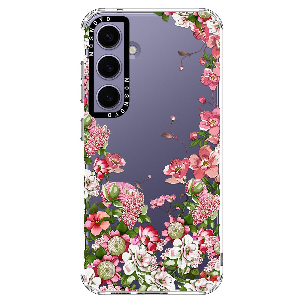 Blooms Phone Case - Samsung Galaxy S24 Plus Case - MOSNOVO