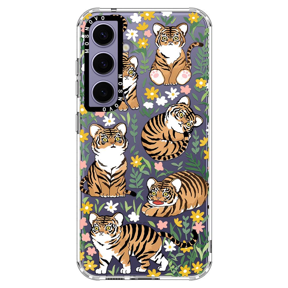 Cute Tiger Phone Case - Samsung Galaxy S24 Case - MOSNOVO