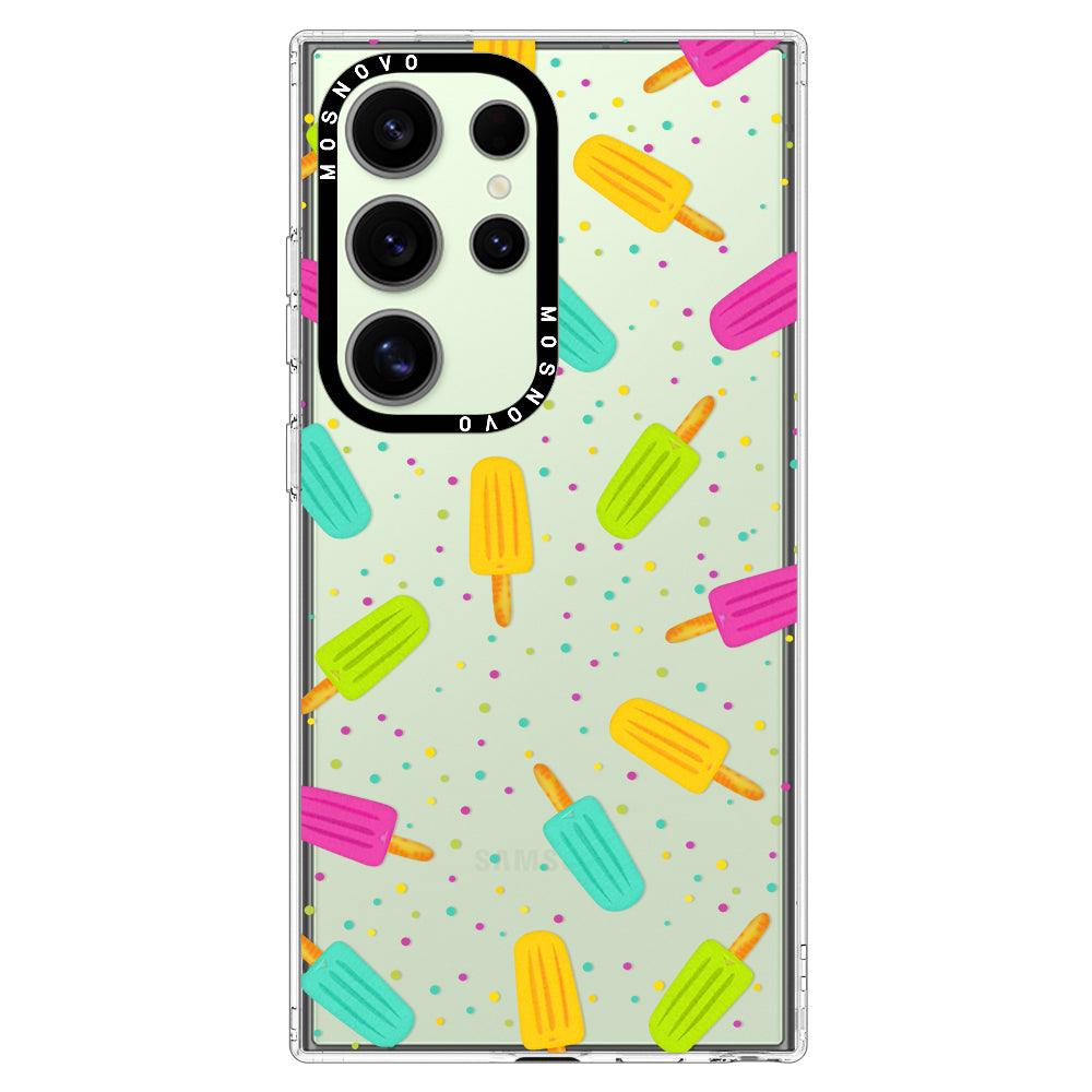 Rainbow Ice Pop Phone Case - Samsung Galaxy S24 Ultra Case - MOSNOVO