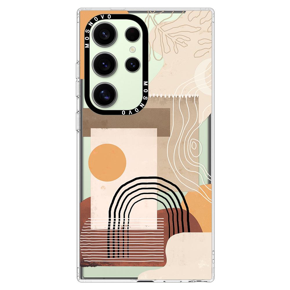 Minimalist Abstract Art Phone Case - Samsung Galaxy S24 Ultra Case - MOSNOVO