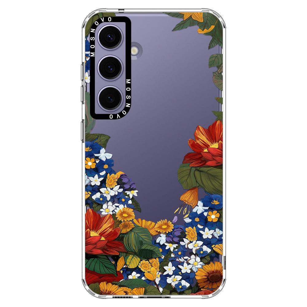 Floral Garden Phone Case - Samsung Galaxy S24 Case - MOSNOVO