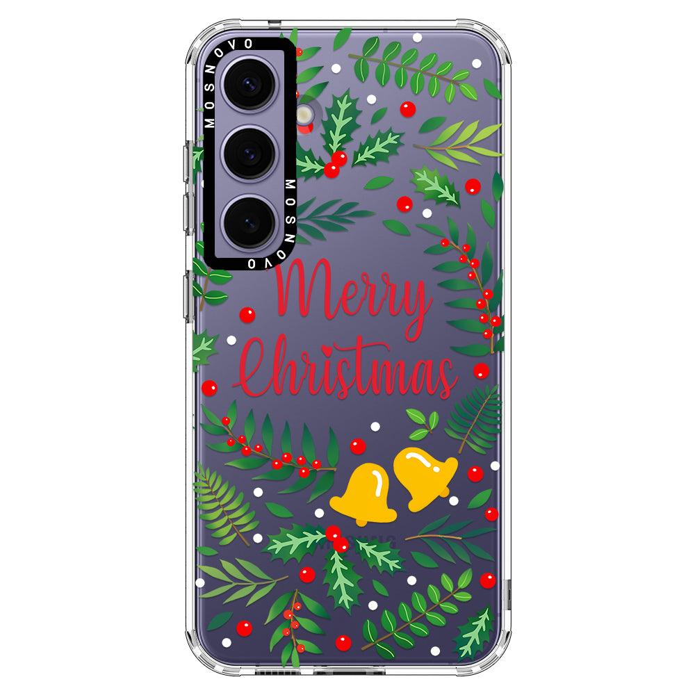 Merry Christmas Phone Case - Samsung Galaxy S24 Case - MOSNOVO