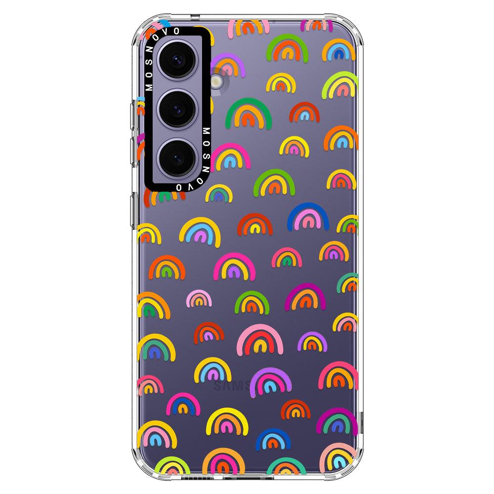 Aesthetic Rainbow Phone Case - Samsung Galaxy S24 Plus Case - MOSNOVO