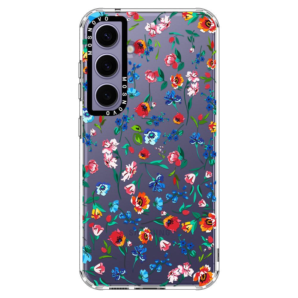 Little Wild Flower Phone Case - Samsung Galaxy S24 Plus Case - MOSNOVO