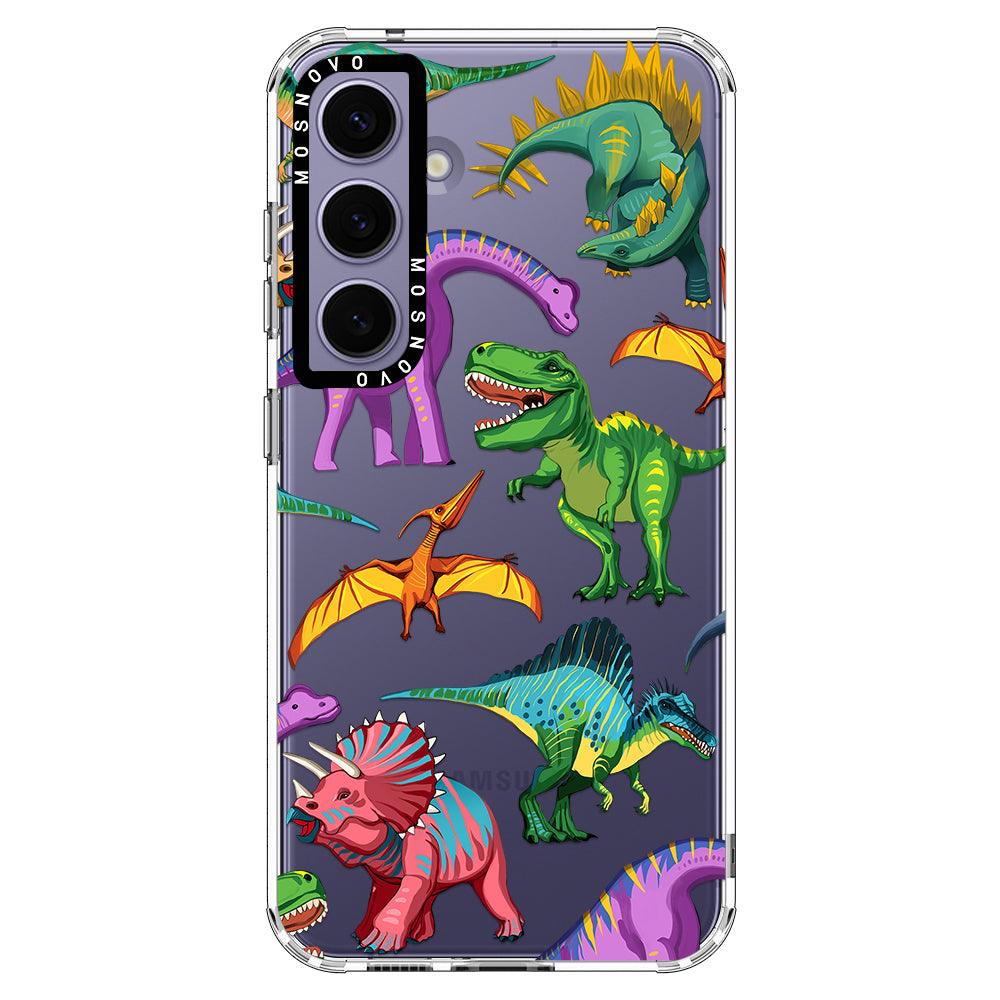 Dinosaur World Phone Case - Samsung Galaxy S24 Plus Case - MOSNOVO