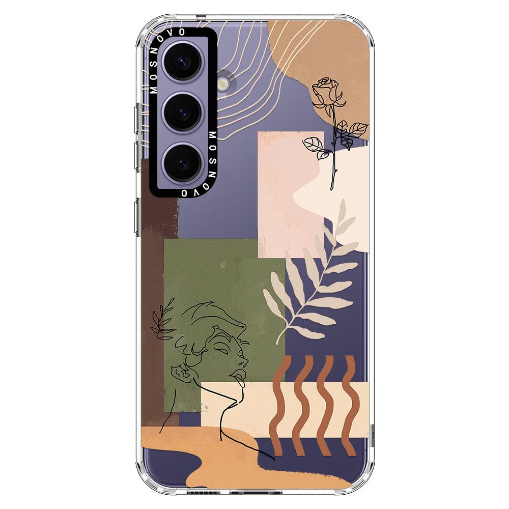 Modern Art Phone Case - Samsung Galaxy S24 Case - MOSNOVO