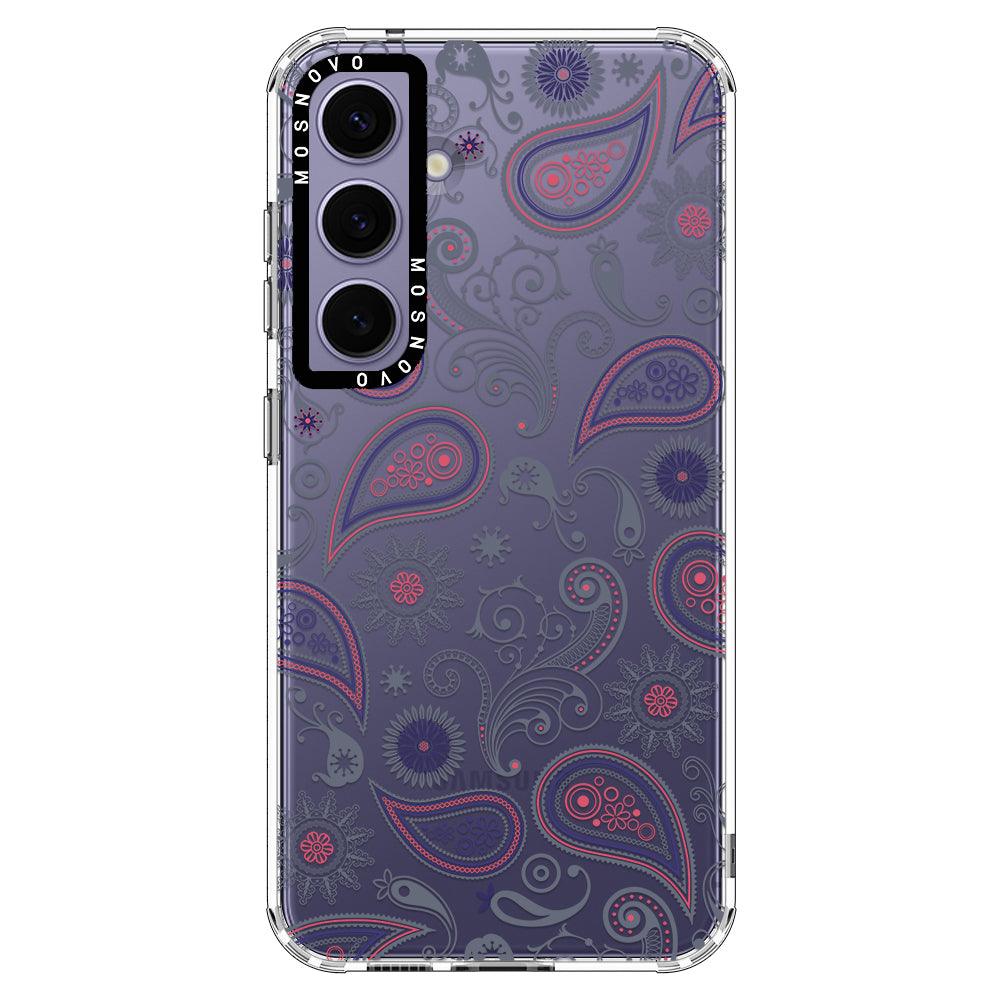 Paisley Phone Case - Samsung Galaxy S24 Case - MOSNOVO