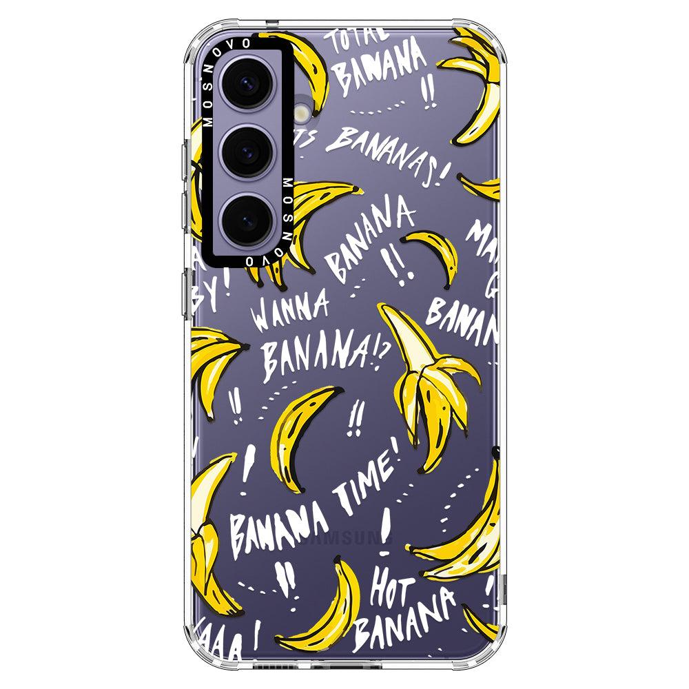 Banana Banana Phone Case - Samsung Galaxy S24 Plus Case - MOSNOVO