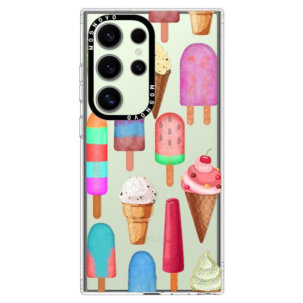 Ice Cream Phone Case - Samsung Galaxy S24 Ultra Case - MOSNOVO