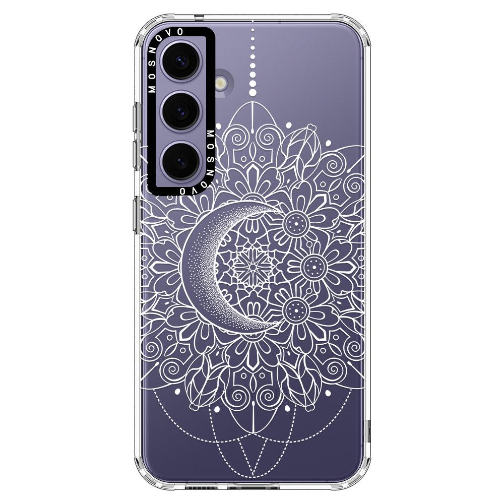 Moon Henna Phone Case - Samsung Galaxy S24 Plus Case - MOSNOVO