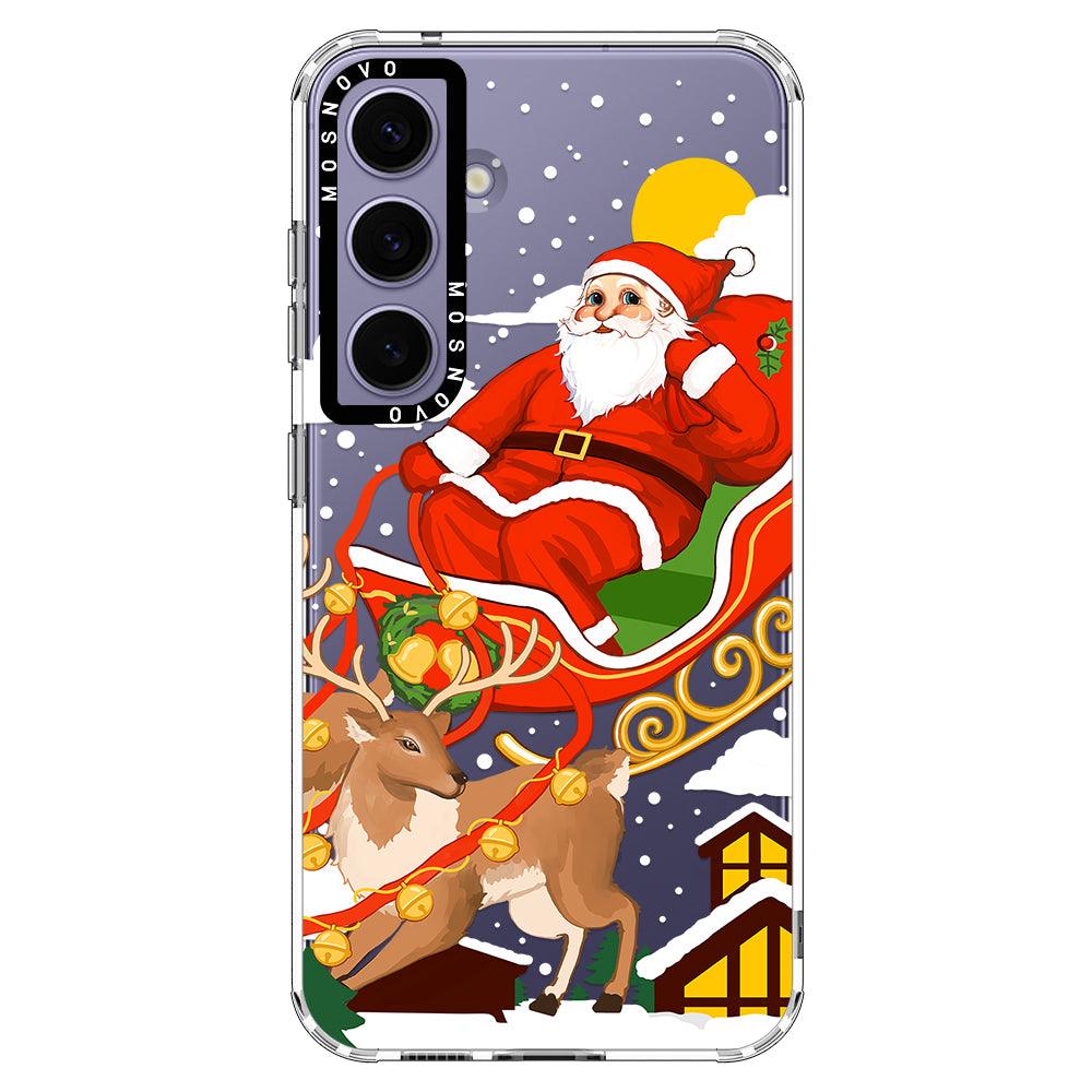 Santa Claus Phone Case - Samsung Galaxy S24 Case - MOSNOVO