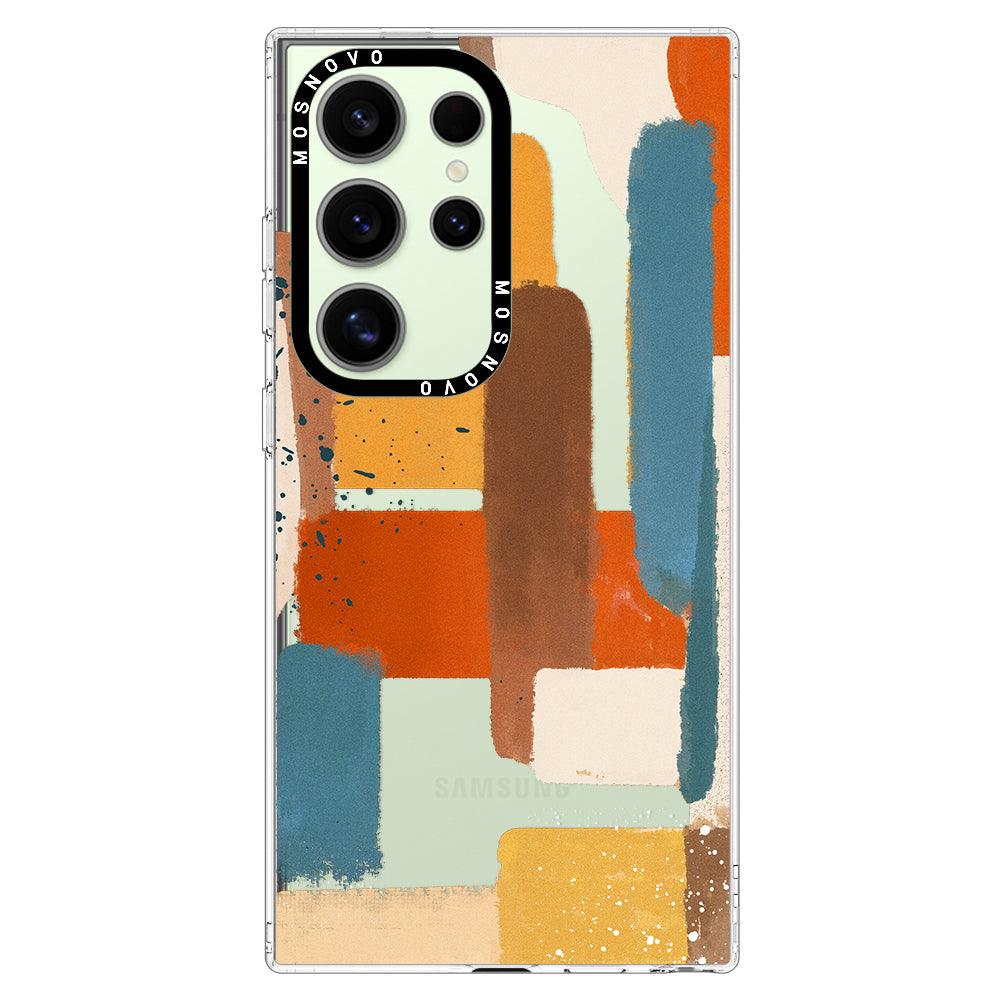 Brush Art Phone Case - Samsung Galaxy S24 Ultra Case - MOSNOVO