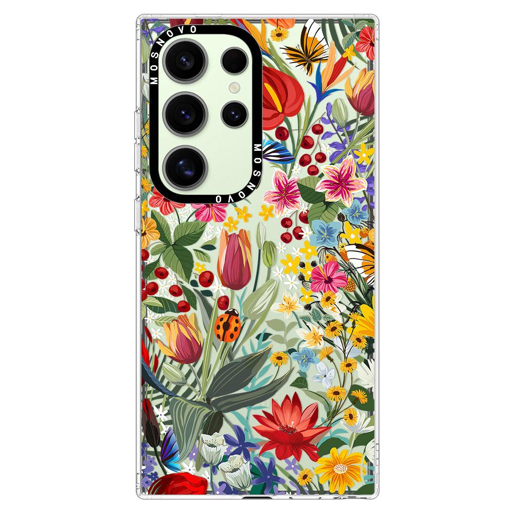 In The Garden Phone Case - Samsung Galaxy S24 Ultra Case - MOSNOVO