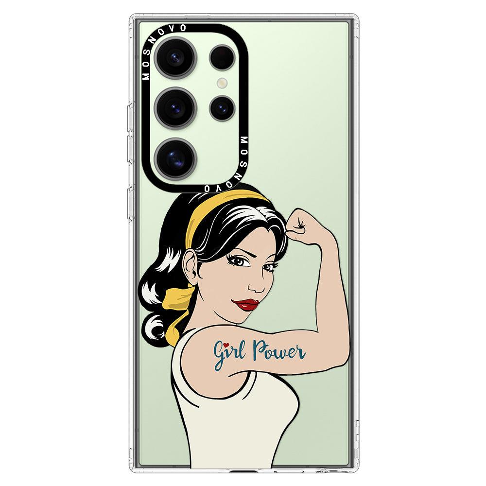 Girl Power Phone Case - Samsung Galaxy S24 Ultra Case - MOSNOVO