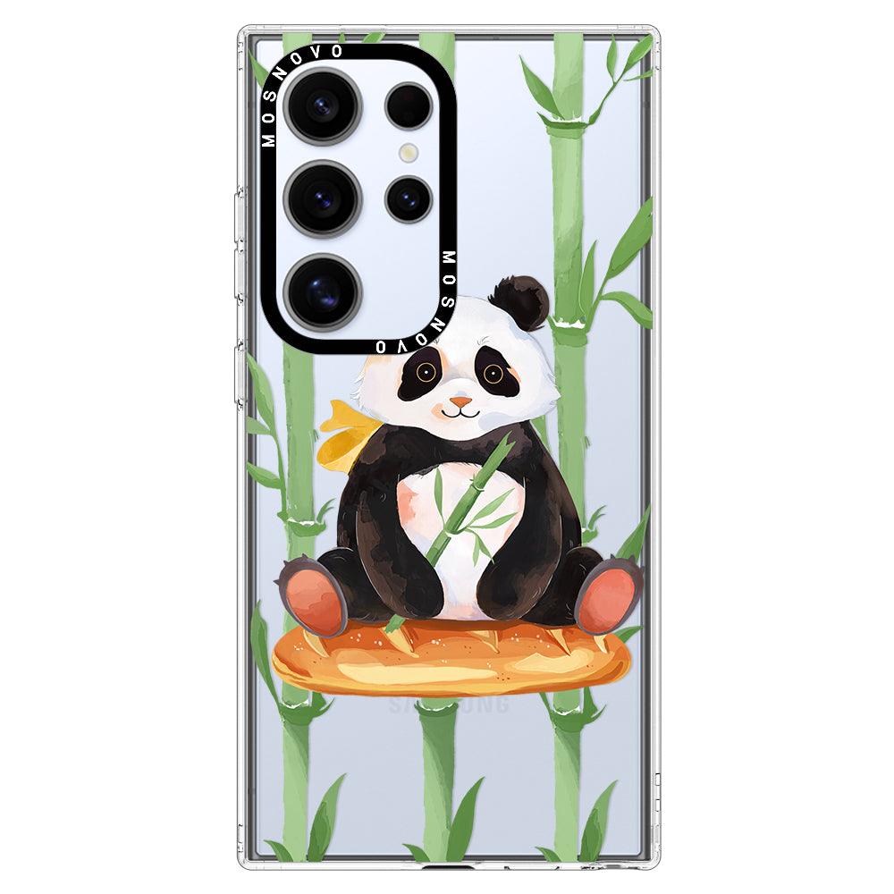 Bambo Panda Phone Case - Samsung Galaxy S24 Ultra Case - MOSNOVO